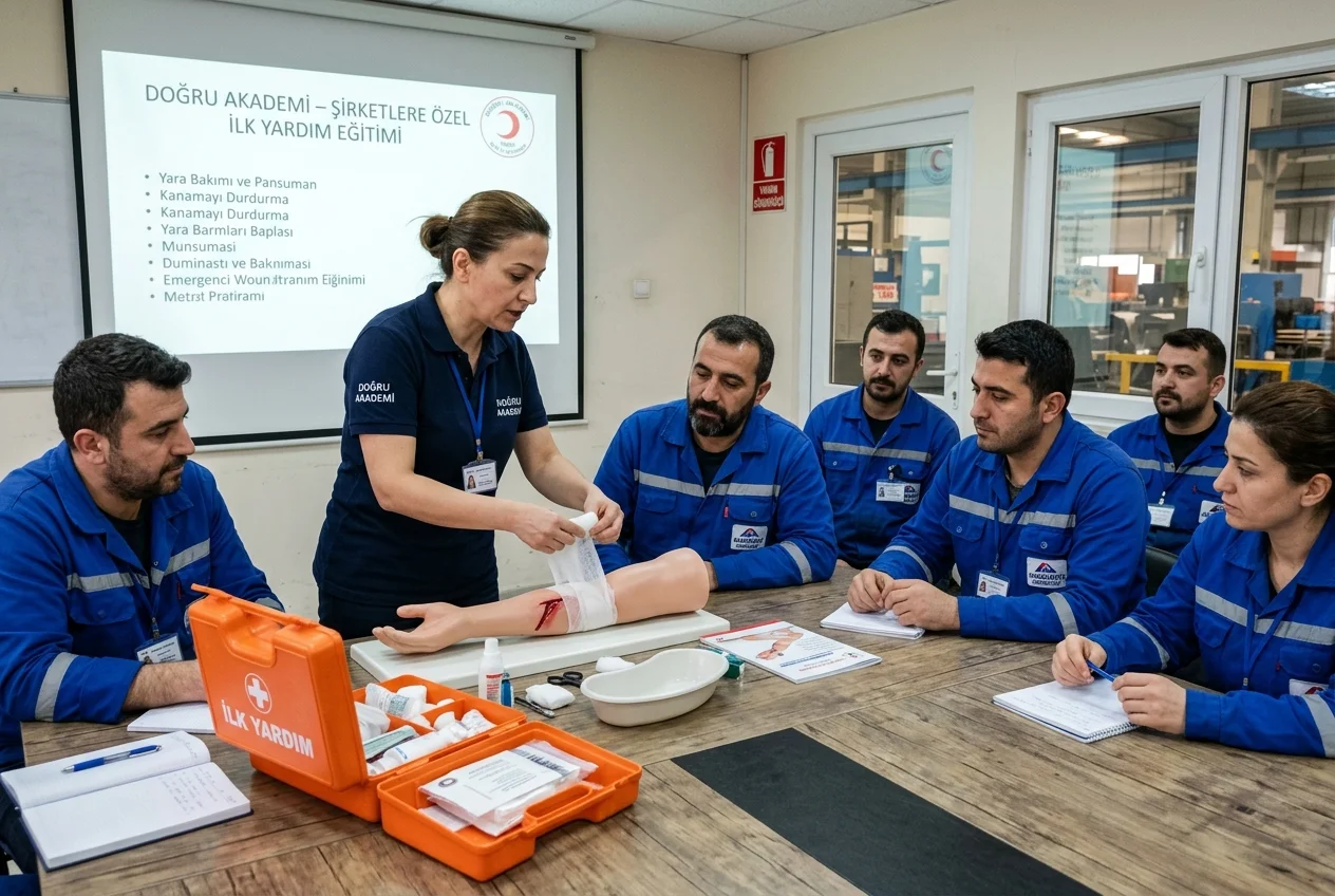 Şirketlere Özel İlk Yardım Eğitimi